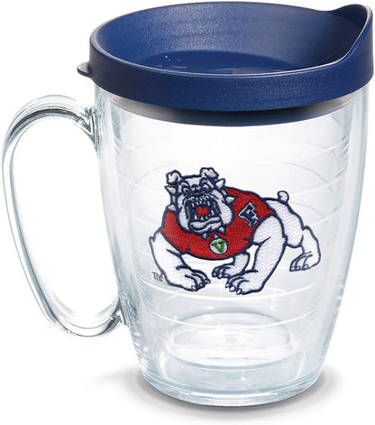 Tervis Made in USA Double Walled University of Alabama Crimson Tide Insulated Tumbler Cup Keeps Drinks Cold & Hot, 16oz Mug, Emblem - Colors H