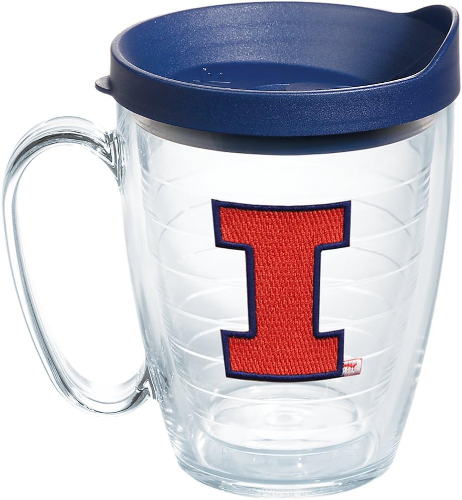 Tervis Made in USA Double Walled University of Alabama Crimson Tide Insulated Tumbler Cup Keeps Drinks Cold & Hot, 16oz Mug, Emblem - Colors H