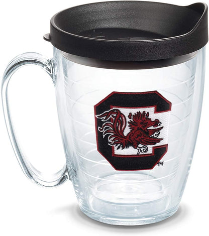 Tervis Made in USA Double Walled University of Alabama Crimson Tide Insulated Tumbler Cup Keeps Drinks Cold & Hot, 16oz Mug, Emblem - Colors H