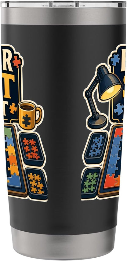 BORDER SORT FIRST Hobby Table Calm Stainless Steel Insulated Tumbler