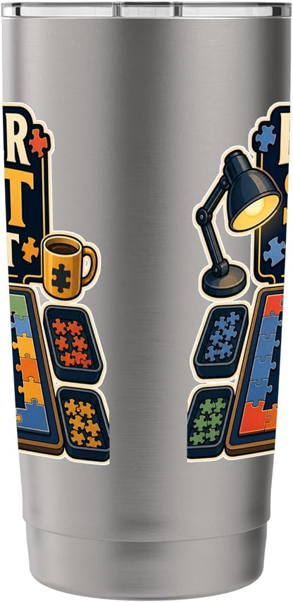 BORDER SORT FIRST Hobby Table Calm Stainless Steel Insulated Tumbler