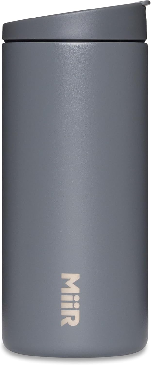 Flip Traveler 16oz | Double-Wall Vacuum Insulated with Flip Lid, BPA-Free Stainless Steel Construction, Insulated Tumbler for Hot or Cold Drinks