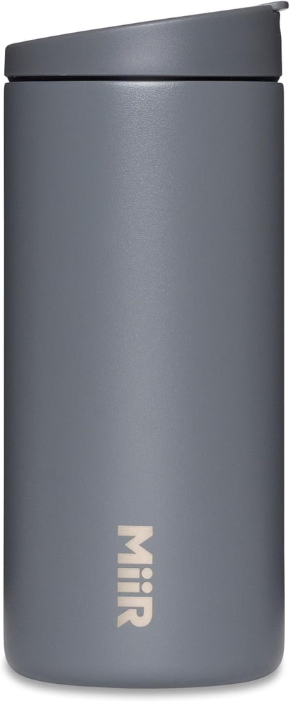 Flip Traveler 16oz | Double-Wall Vacuum Insulated with Flip Lid, BPA-Free Stainless Steel Construction, Insulated Tumbler for Hot or Cold Drinks