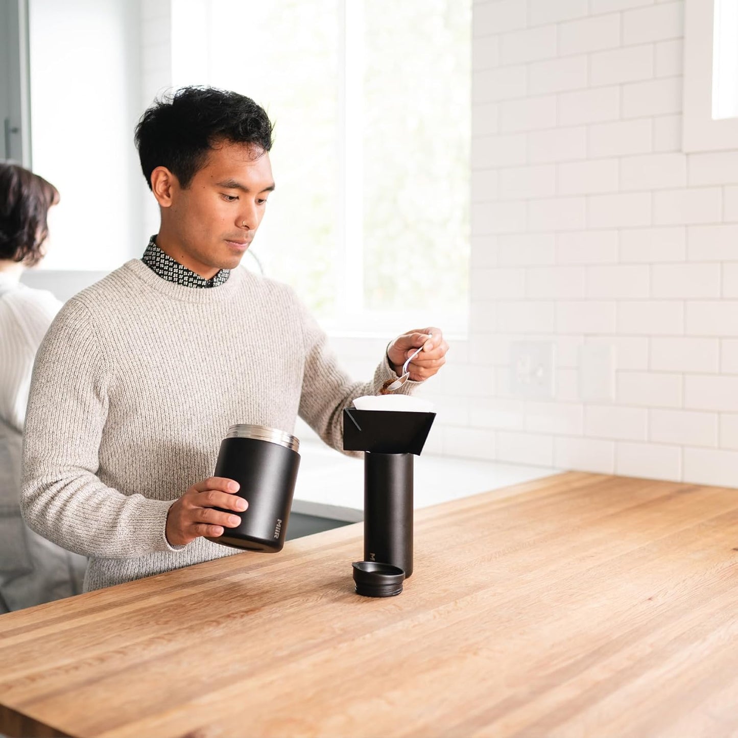 Flip Traveler 16oz | Double-Wall Vacuum Insulated with Flip Lid, BPA-Free Stainless Steel Construction, Insulated Tumbler for Hot or Cold Drinks