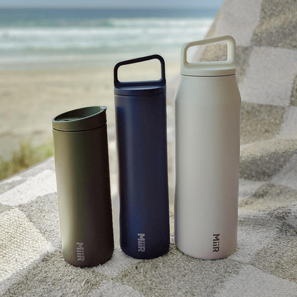 Flip Traveler 16oz | Double-Wall Vacuum Insulated with Flip Lid, BPA-Free Stainless Steel Construction, Insulated Tumbler for Hot or Cold Drinks