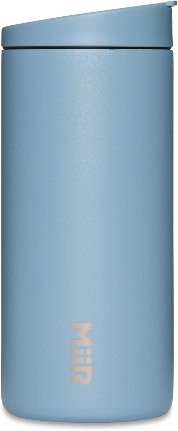 Flip Traveler 16oz | Double-Wall Vacuum Insulated with Flip Lid, BPA-Free Stainless Steel Construction, Insulated Tumbler for Hot or Cold Drinks
