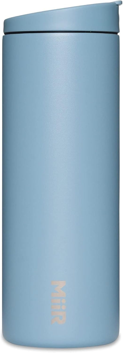 Flip Traveler 16oz | Double-Wall Vacuum Insulated with Flip Lid, BPA-Free Stainless Steel Construction, Insulated Tumbler for Hot or Cold Drinks