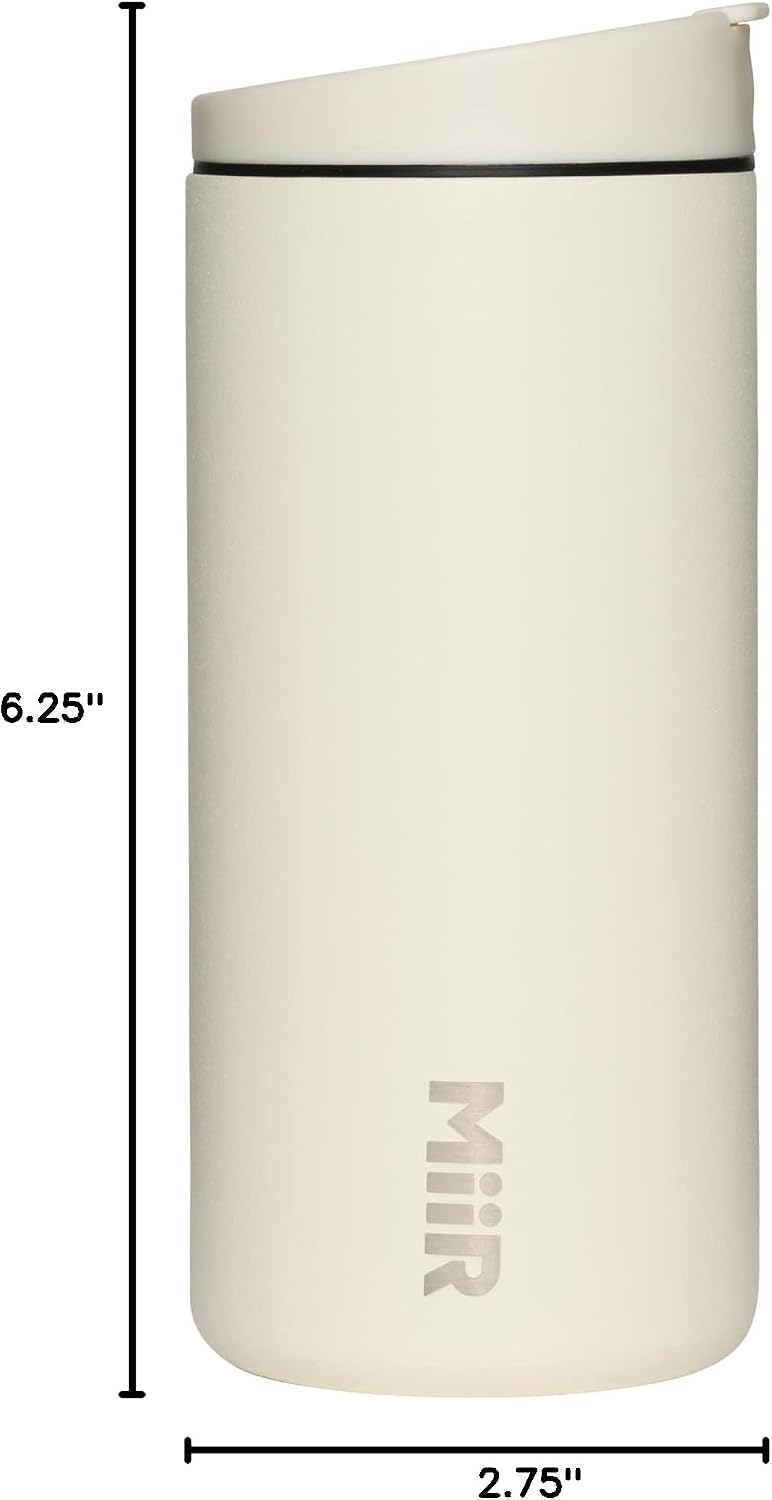 Flip Traveler 16oz | Double-Wall Vacuum Insulated with Flip Lid, BPA-Free Stainless Steel Construction, Insulated Tumbler for Hot or Cold Drinks