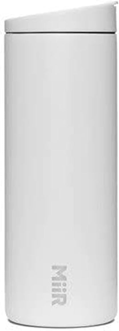 Flip Traveler 16oz | Double-Wall Vacuum Insulated with Flip Lid, BPA-Free Stainless Steel Construction, Insulated Tumbler for Hot or Cold Drinks