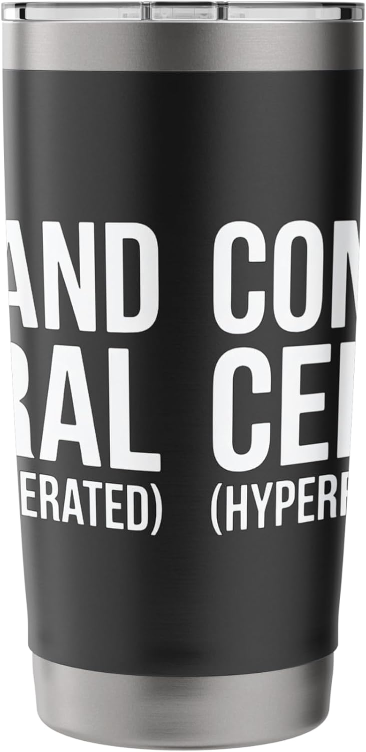 Command Central (Hyperfocus Operated) Stainless Steel Insulated Tumbler