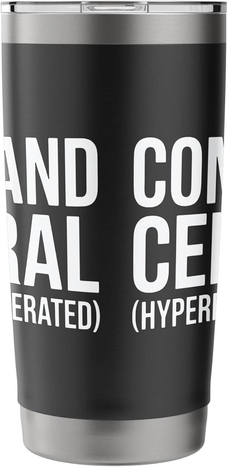 Command Central (Hyperfocus Operated) Stainless Steel Insulated Tumbler