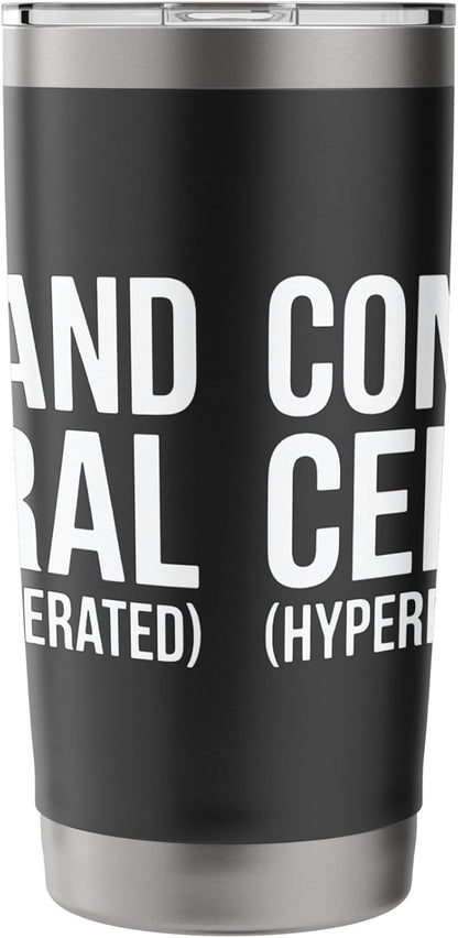 Command Central (Hyperfocus Operated) Stainless Steel Insulated Tumbler