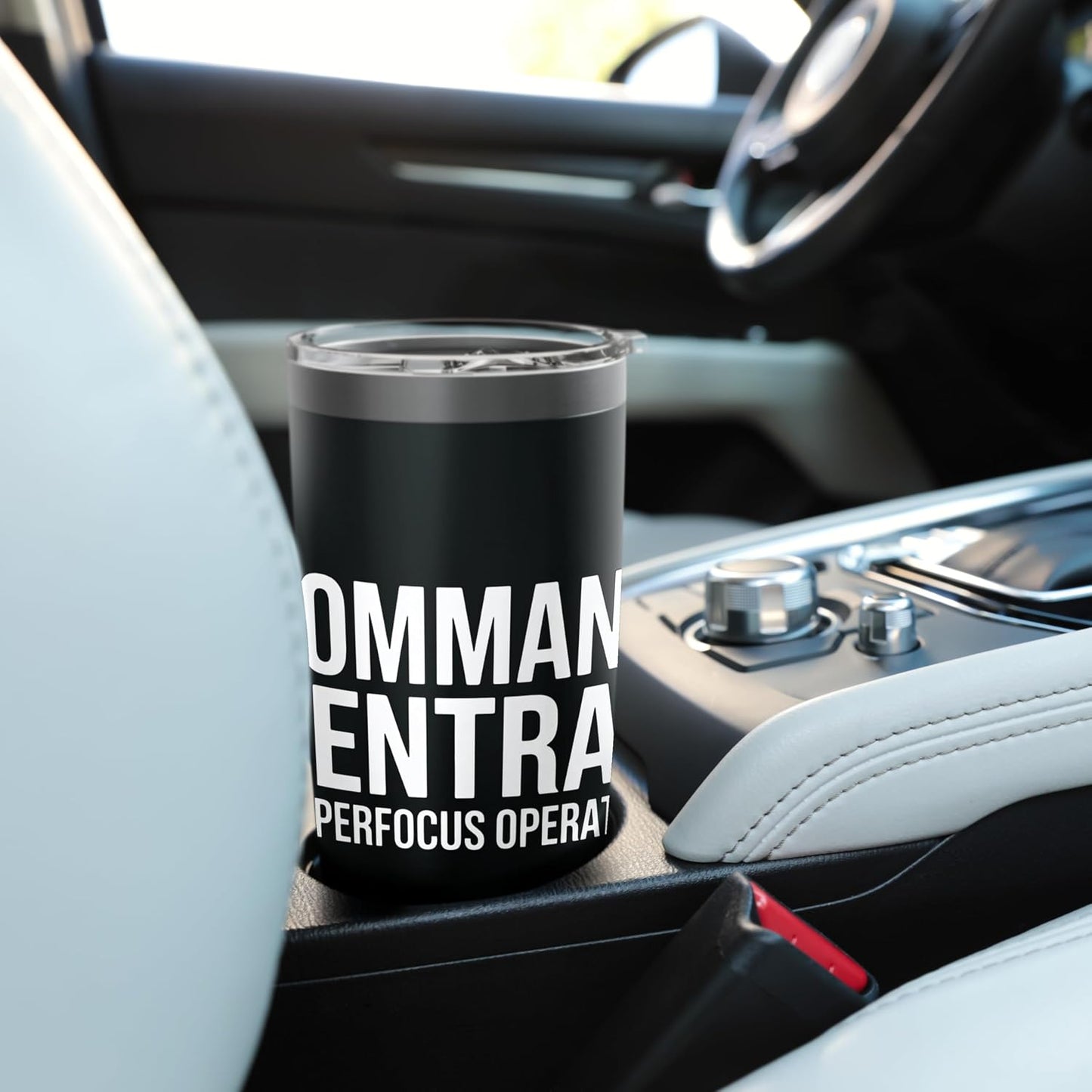 Command Central (Hyperfocus Operated) Stainless Steel Insulated Tumbler