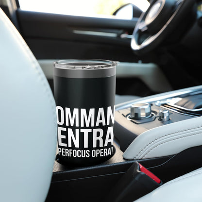 Command Central (Hyperfocus Operated) Stainless Steel Insulated Tumbler