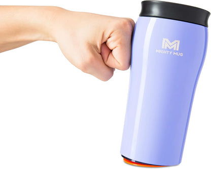 The Untippable Mug | Grips When Hit, Lifts for Sips | Insulated Stainless Steel Tumbler | Cupholder Friendly | Gifts for Women Men All | Leakproof | 4 Hours Hot/ 24 Cold | 12oz Black