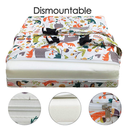 Toddler Booster Seat for Kitchen Chair, Waterproof PU Chair Cushion