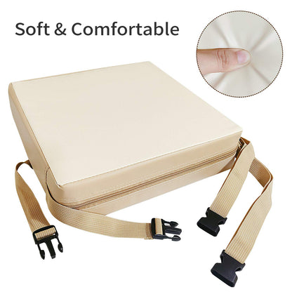Toddler Booster Seat for Kitchen Chair, Waterproof PU Chair Cushion