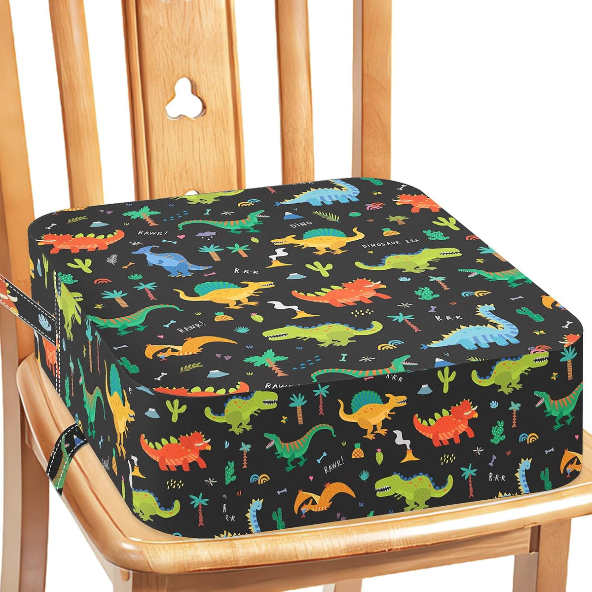 Toddler Booster Seat for Kitchen Chair, Waterproof PU Chair Cushion