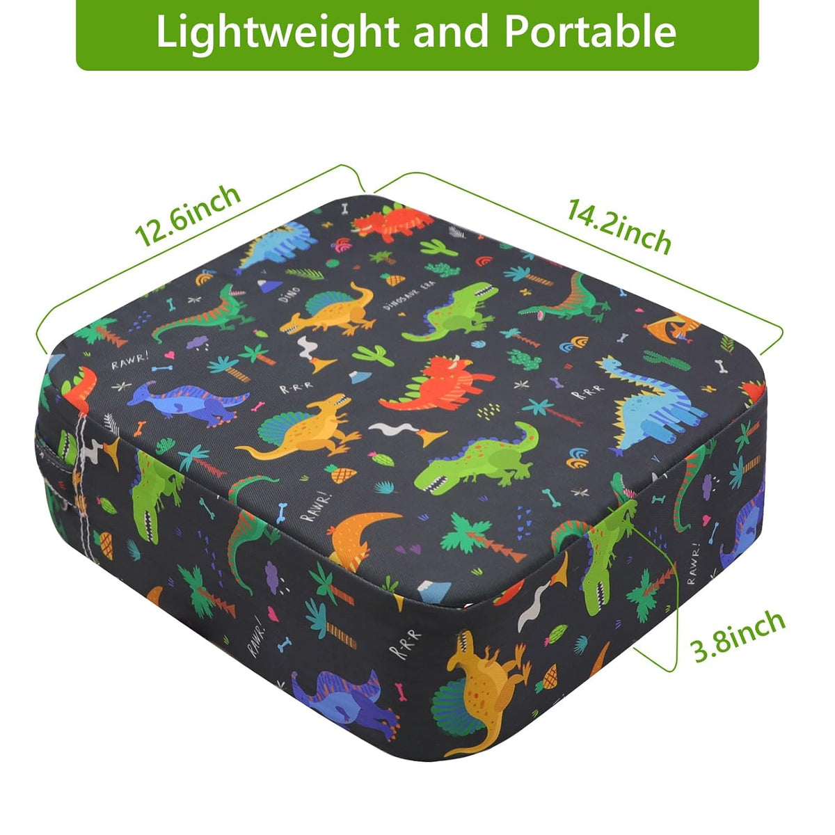 Toddler Booster Seat for Kitchen Chair, Waterproof PU Chair Cushion