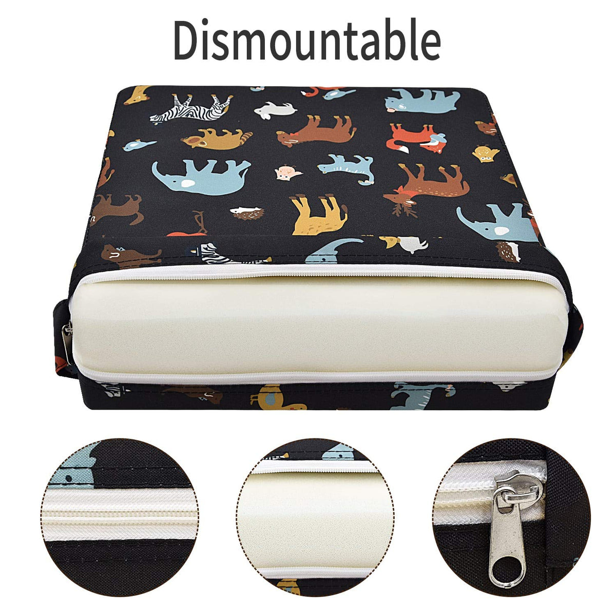 Toddler Booster Seat for Kitchen Chair, Waterproof PU Chair Cushion