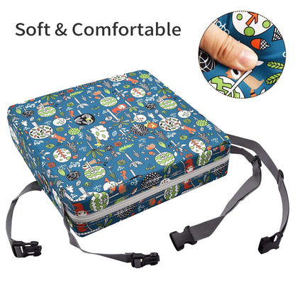 Toddler Booster Seat for Kitchen Chair, Waterproof PU Chair Cushion