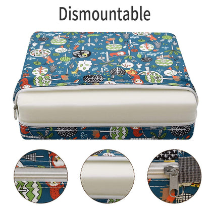 Toddler Booster Seat for Kitchen Chair, Waterproof PU Chair Cushion