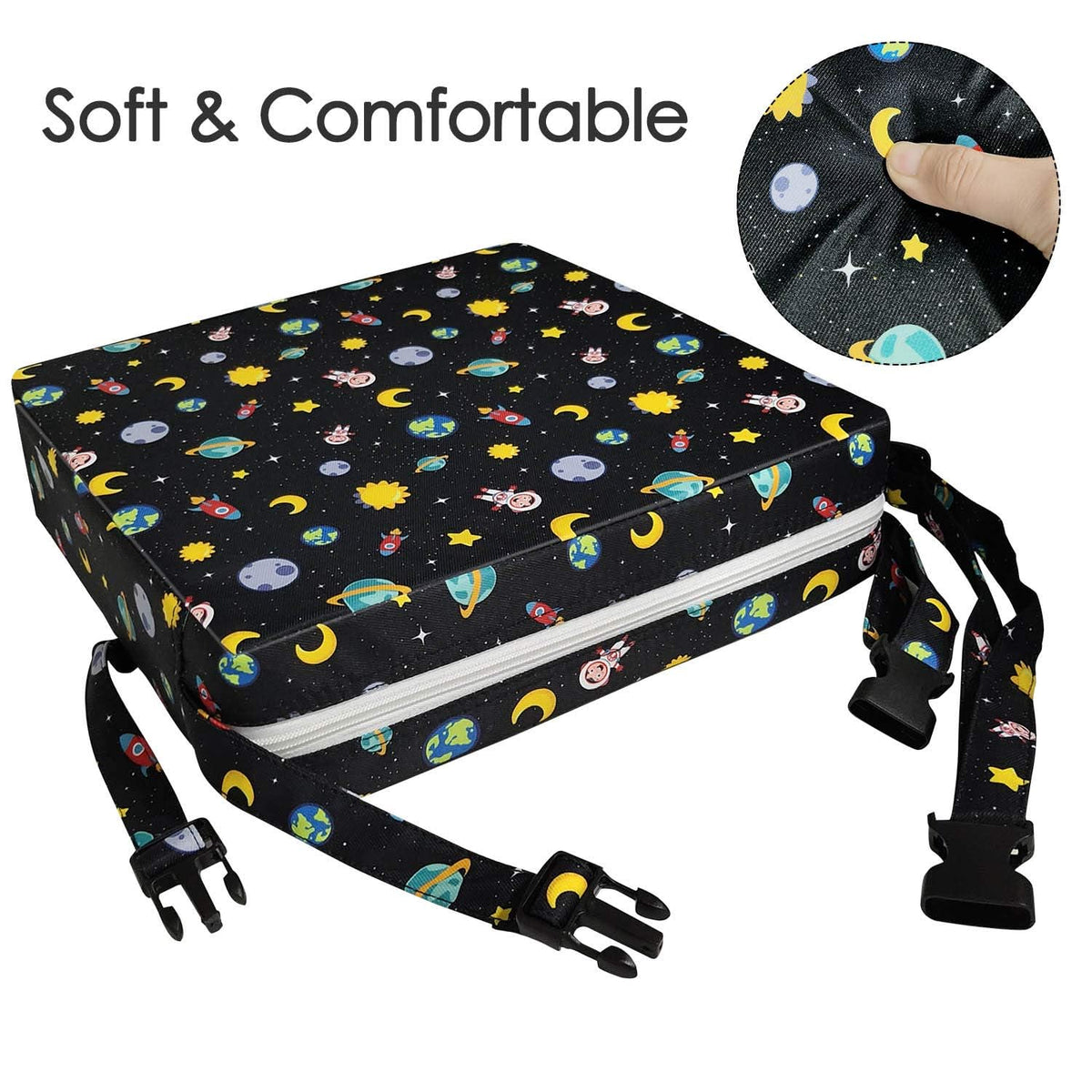 Toddler Booster Seat for Kitchen Chair, Waterproof PU Chair Cushion
