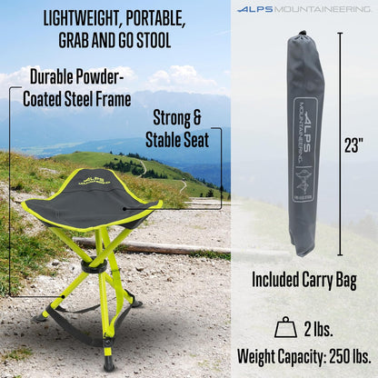 Tri-Leg Stool - Deep Sea, New