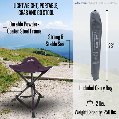 Tri-Leg Stool - Deep Sea, New
