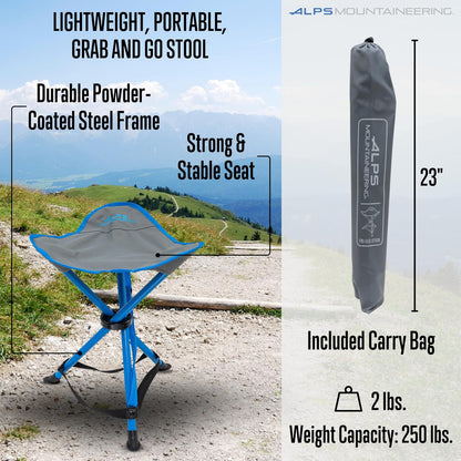 Tri-Leg Stool - Deep Sea, New