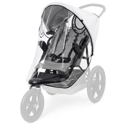 Jogging Stroller Rain Cover, Thick EVA & PVC Protect from Dust and Snow