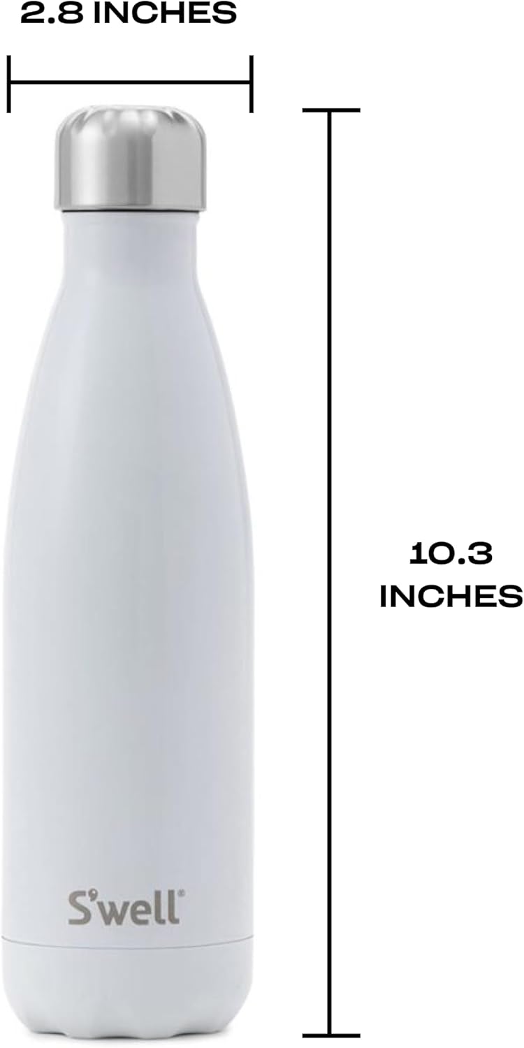 Stainless Steel Water Bottle, 25oz, Azurite, Triple Layered Vacuum Insulated Containers Keeps Drinks Cold for 48 Hours and Hot for 24, BPA Free, Perfect for On the Go
