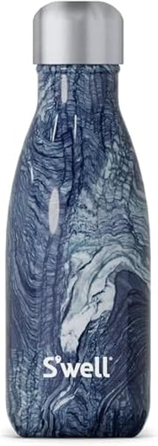 Stainless Steel Water Bottle, 25oz, Azurite, Triple Layered Vacuum Insulated Containers Keeps Drinks Cold for 48 Hours and Hot for 24, BPA Free, Perfect for On the Go