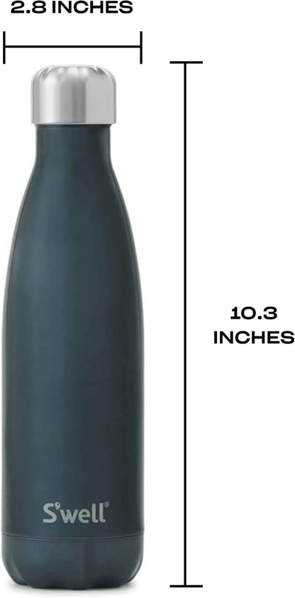 Stainless Steel Water Bottle, 25oz, Azurite, Triple Layered Vacuum Insulated Containers Keeps Drinks Cold for 48 Hours and Hot for 24, BPA Free, Perfect for On the Go