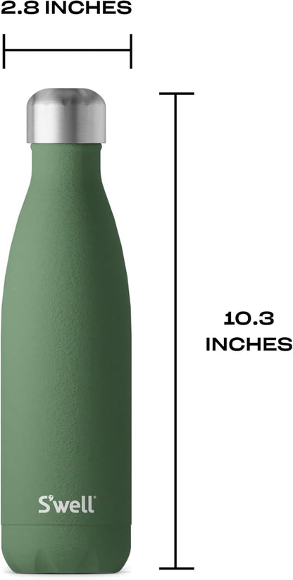 Stainless Steel Water Bottle, 25oz, Azurite, Triple Layered Vacuum Insulated Containers Keeps Drinks Cold for 48 Hours and Hot for 24, BPA Free, Perfect for On the Go
