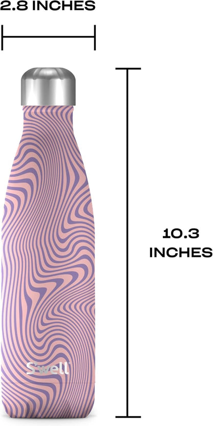 Stainless Steel Water Bottle, 25oz, Azurite, Triple Layered Vacuum Insulated Containers Keeps Drinks Cold for 48 Hours and Hot for 24, BPA Free, Perfect for On the Go