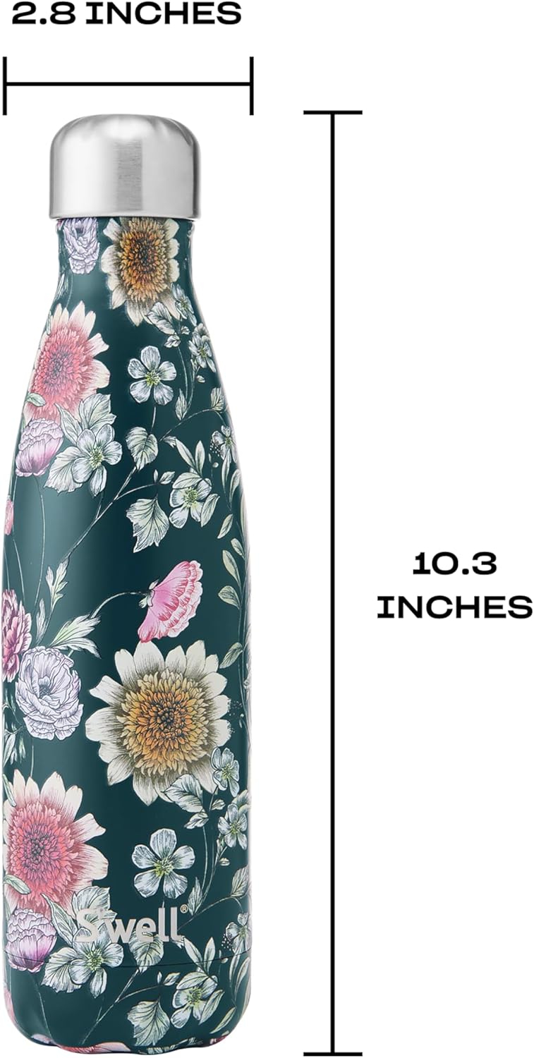 Stainless Steel Water Bottle, 25oz, Azurite, Triple Layered Vacuum Insulated Containers Keeps Drinks Cold for 48 Hours and Hot for 24, BPA Free, Perfect for On the Go