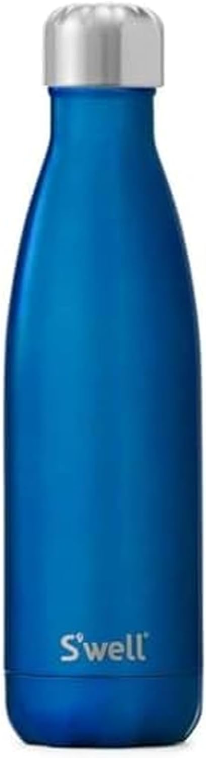 Stainless Steel Water Bottle, 25oz, Azurite, Triple Layered Vacuum Insulated Containers Keeps Drinks Cold for 48 Hours and Hot for 24, BPA Free, Perfect for On the Go