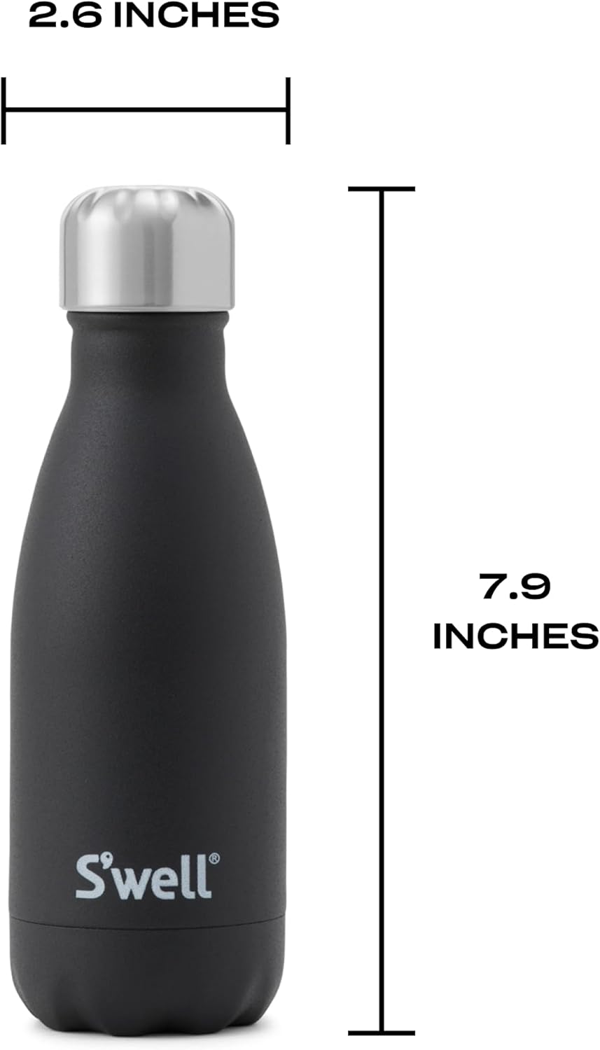 Stainless Steel Water Bottle, 25oz, Azurite, Triple Layered Vacuum Insulated Containers Keeps Drinks Cold for 48 Hours and Hot for 24, BPA Free, Perfect for On the Go