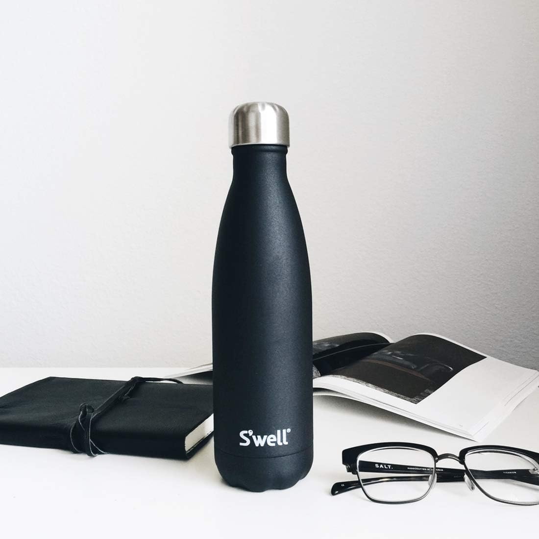 Stainless Steel Water Bottle, 25oz, Azurite, Triple Layered Vacuum Insulated Containers Keeps Drinks Cold for 48 Hours and Hot for 24, BPA Free, Perfect for On the Go