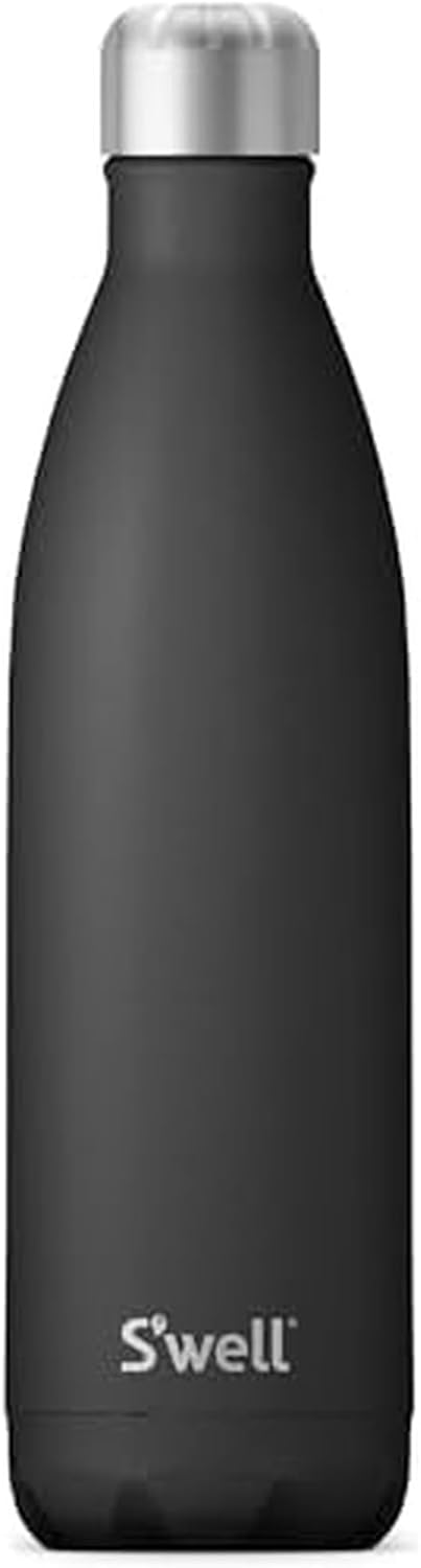 Stainless Steel Water Bottle, 25oz, Azurite, Triple Layered Vacuum Insulated Containers Keeps Drinks Cold for 48 Hours and Hot for 24, BPA Free, Perfect for On the Go
