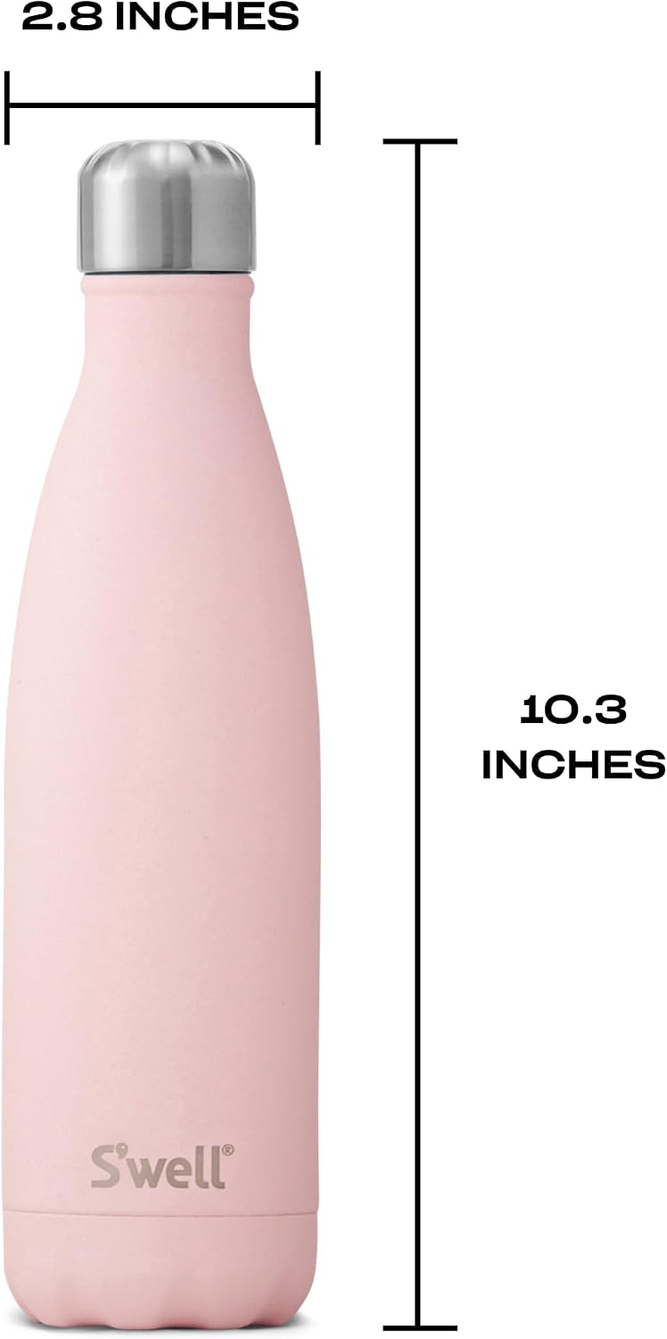 Stainless Steel Water Bottle, 25oz, Azurite, Triple Layered Vacuum Insulated Containers Keeps Drinks Cold for 48 Hours and Hot for 24, BPA Free, Perfect for On the Go