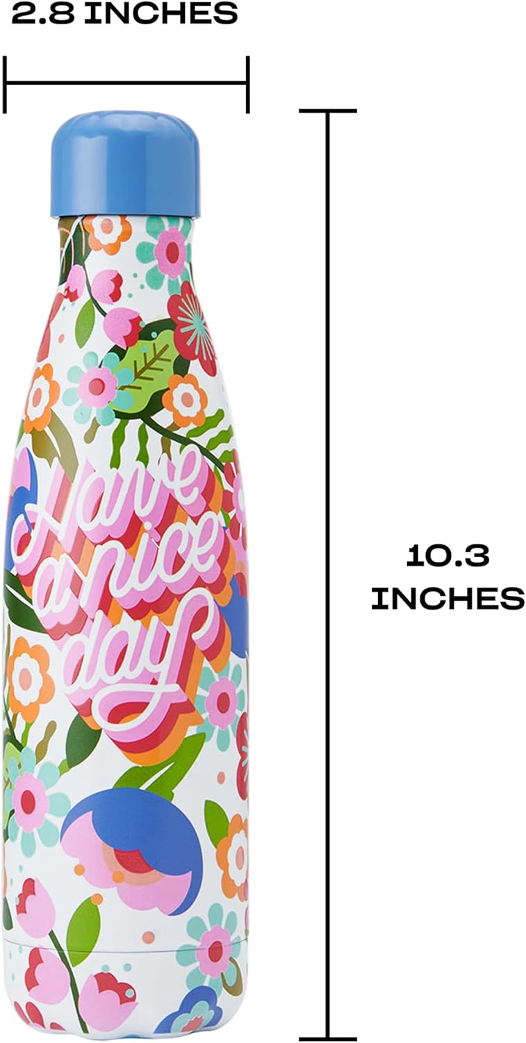 Stainless Steel Water Bottle, 25oz, Azurite, Triple Layered Vacuum Insulated Containers Keeps Drinks Cold for 48 Hours and Hot for 24, BPA Free, Perfect for On the Go