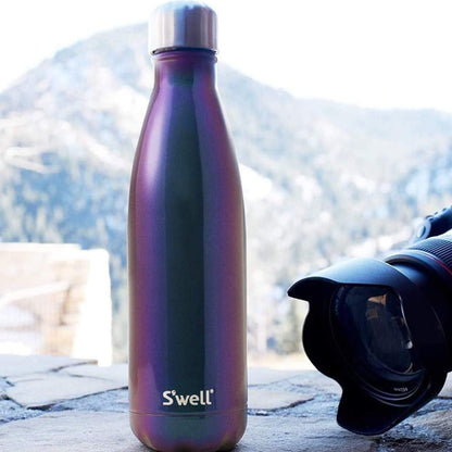 Stainless Steel Water Bottle, 25oz, Azurite, Triple Layered Vacuum Insulated Containers Keeps Drinks Cold for 48 Hours and Hot for 24, BPA Free, Perfect for On the Go
