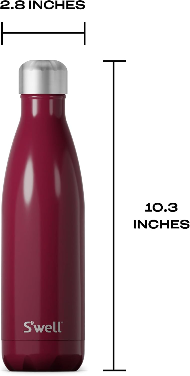 Stainless Steel Water Bottle, 25oz, Azurite, Triple Layered Vacuum Insulated Containers Keeps Drinks Cold for 48 Hours and Hot for 24, BPA Free, Perfect for On the Go