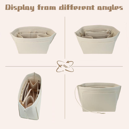 Insert Organizer For Long Champ Large Bag Women Purse Le Pliage organizer Insert 030beige-L