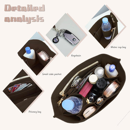 Insert Organizer For Long Champ Large Bag Women Purse Le Pliage organizer Insert 030beige-L