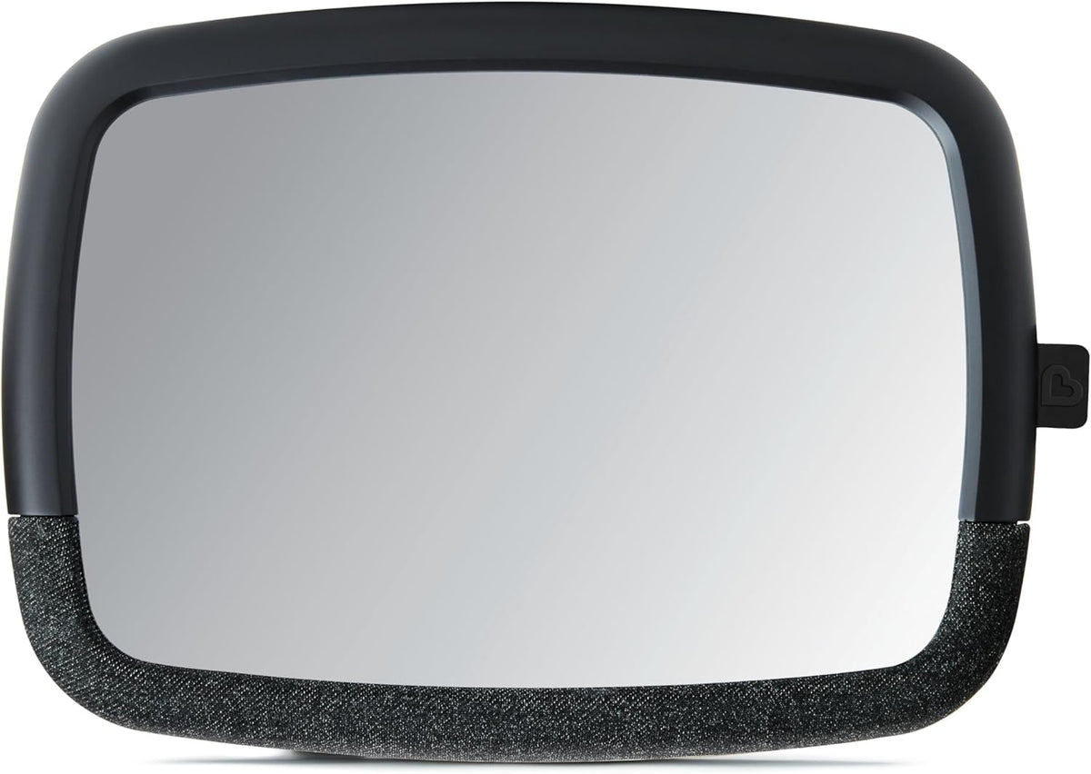 Pivot 360 Baby Car Mirror for Rear-Facing Car Seats, Black