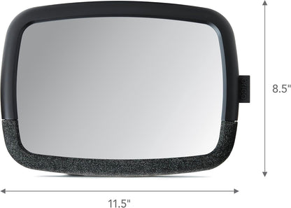 Pivot 360 Baby Car Mirror for Rear-Facing Car Seats, Black