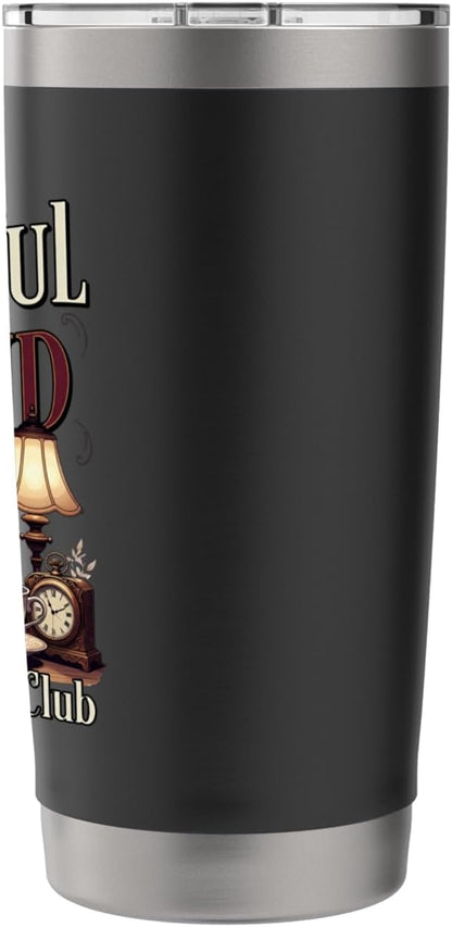 Peaceful Vintage Desk Aesthetic Stainless Steel Insulated Tumbler